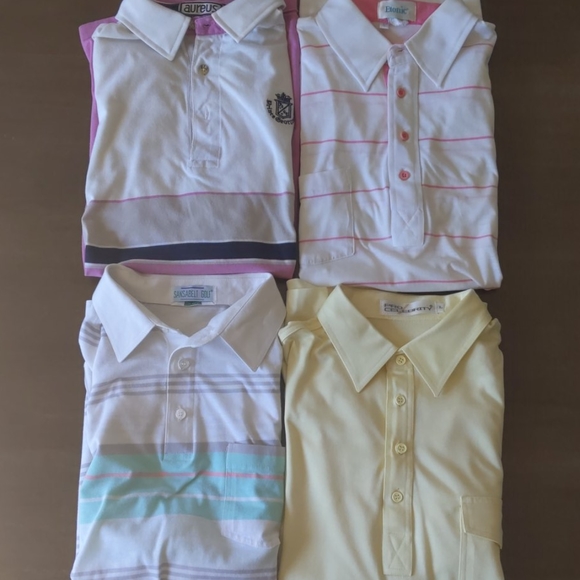 Etonic Other - Bundle of 4 70s Vintage Men's Golf Polos